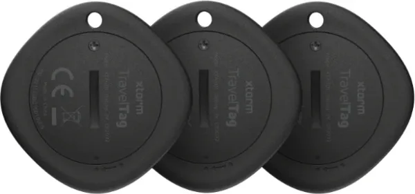 Localizador Travel Tag Pack 3 Negro Xtorm