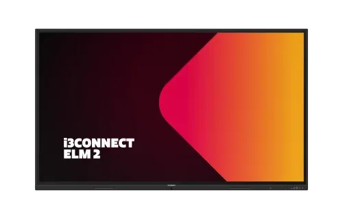 I3 Connect  Elm2 - Ifp Display 65" Android 14 - Edla -  8 GB RAM – 64 GB / 3840 X 2160 Pixels - 4K UHD / 450Cd/M2 / < 8 Ms / Surface Tempered Glass, Anti-Reflection, Mohs 7 50.000 Hours - No Incluye Soporte (10010730)