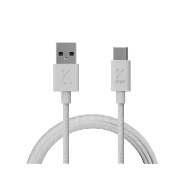 Cable Go2 USB-A a USB-C 1M Blanco Xtorm