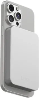 POWER BANK MAGNETICA WIRELESS 10000mAh PLATA LINQ