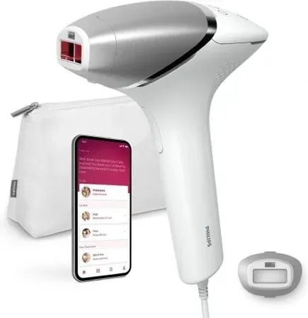 Depiladora IPL Philips Lumea IPL Serie 8000 Prestige/ con Cable/ Incluye 3 Accesorios