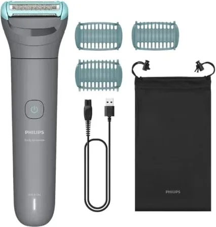 Cortabarbas Philips Body Groomer BG3485/15/ con Batería/ 3 Accesorios