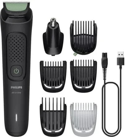 Recortadora Philips All in One 3000 Series MG3935/15/ con Batería/ 6 Accesorios