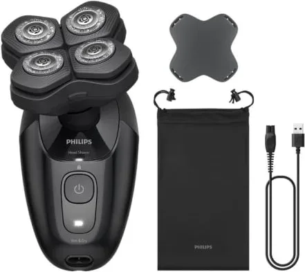 Afeitadora Philips Head Shaver Pro 5000 Series HS5980/15/ con Batería