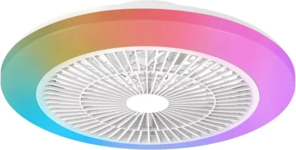 PHILIPS Ventilador techo Amilo LED RGB  20+40W blc