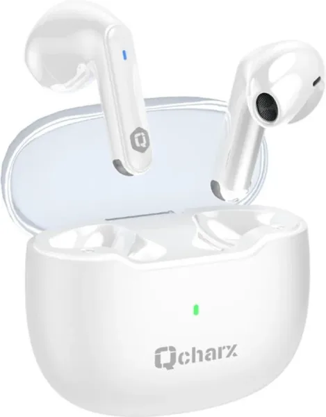 Auriculares qcharx harmony auricular tws Bluetooth 5.3 blanco