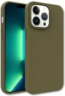 Funda Qcharx Biodegradable Iphone 17 Pro Verde Mil
