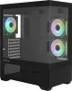 Caja Zalman Chronix Atx 3 Xvent 120Mm ARGB 1Xusb 3.0 Negro S/N Fuente