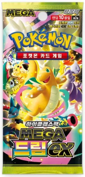 Sobre suelto pokemon tcg mega dream ex