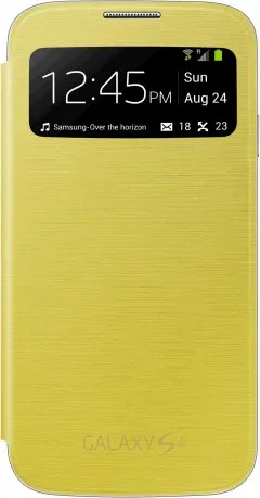 Samsung S View funda para teléfono móvil Libro Amarillo