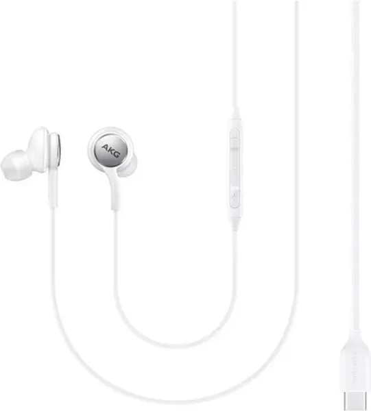 Auriculares Samsung Eo-Ic100 Blanco Microfono Alambrico USB-C
