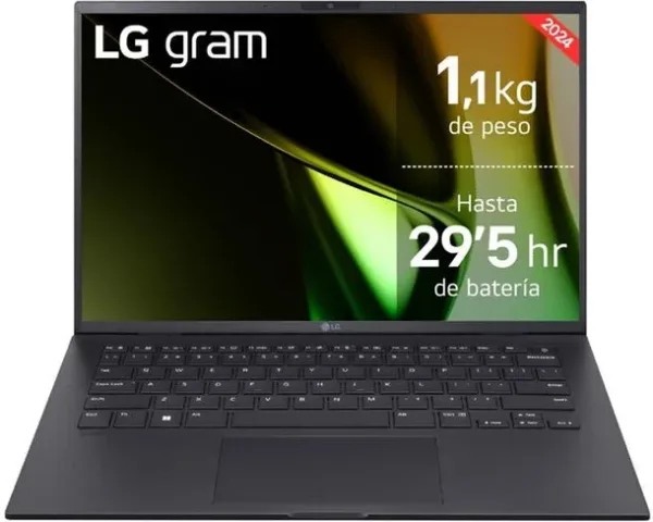 Portátil LG Gram 14Z90S-G.AD78B Intel Core Ultra 7-155H/ 32GB/ 1TB SSD/ 14"/ Win11