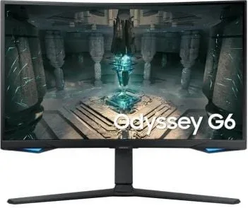 Smart Monitor Gaming Curvo Samsung Odyssey G6 S27BG650EU 27"/ QHD/ 1ms/ 240Hz/ VA/ Multimedia/ Regulable en altura/ Smart TV/ Negro