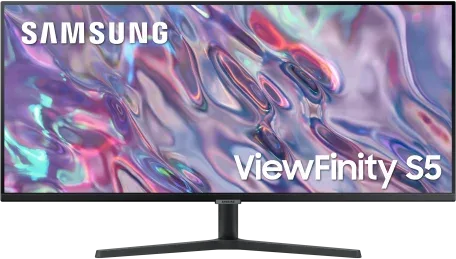 Samsung S50GC pantalla para PC 86,4 cm (34") 3440 x 1440 Pixeles UltraWide Quad HD LCD Negro