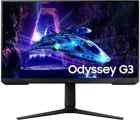 Monitor Gaming Samsung Odyssey G3 S27DG300EU/ 27"/ Full HD/ 1ms/ 180Hz/ VA/ Regulable en altura/ Negro