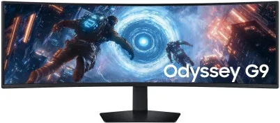 Monitor Gaming Ultrapanorámico Curvo Samsung Odyssey G9 G91F S49FG910EU 49"/ Dual QHD/ 1ms/ 144Hz/ Regulable en altura/ Negro