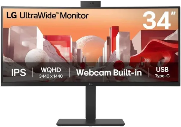 Monitor lg 34ba85qe - b 34 pulgadas WQHD 60hz