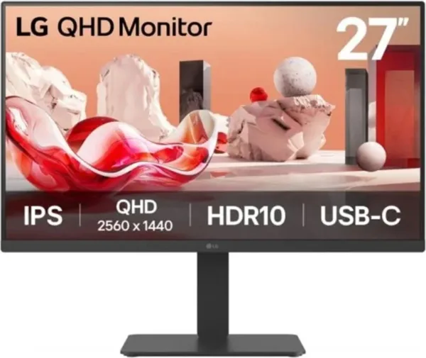 Monitor lg 27ba65qb - b 27 pulgadas QHD 100hz