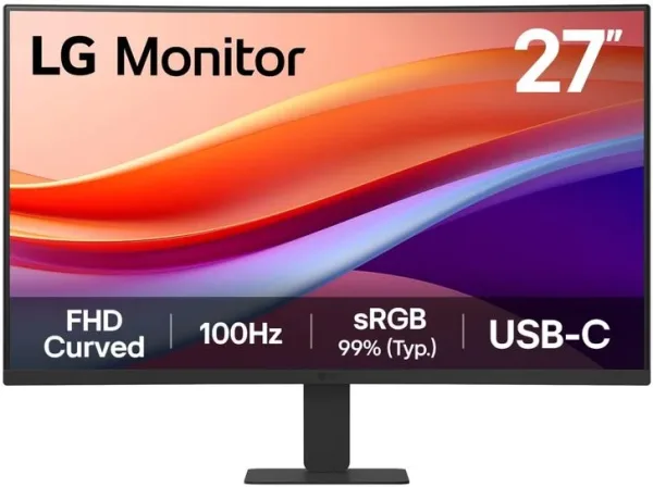 LG 27U421A-B  monitor 27" FHD 1xHDMI curvo