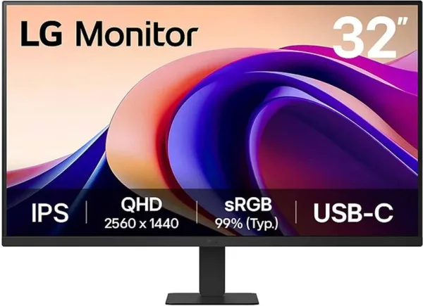 LG 32U631A-B Monitor 32" IPS QHD 100hz HDMI USB-C