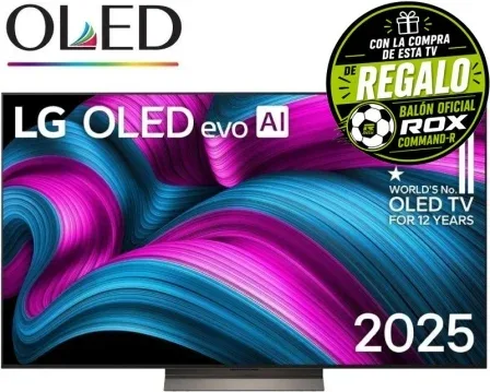 Televisor LG OLED Evo AI C5 OLED77C56LB 77"/ Ultra HD 4K/ Smart TV/ WiFi
