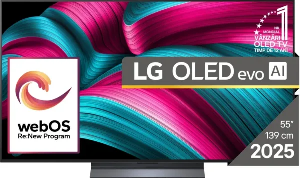 TV LG OLED OLED 55C51LA 55" 4K UHD 120HZ SMART TV WEBOS HDR10 Dolby Vision Atmos