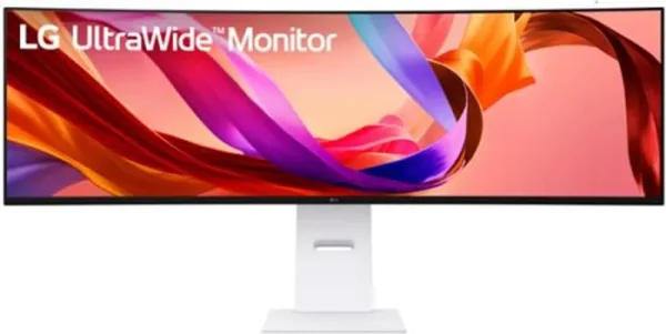 LG 49U950A-W pantalla para PC 124,5 cm (49") 5120 x 1440 Pixeles Dual QHD LED Negro, Blanco