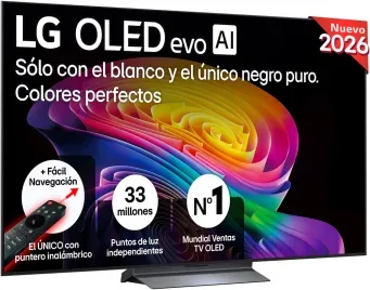 Tv Lg OLED 65" Oled65C66Lb UHD 4K Smart WiFi Webos 26 Ia 120Hz 4Xhdmi 2Xusb Antirreflejos Pro 98.9% Mando Único