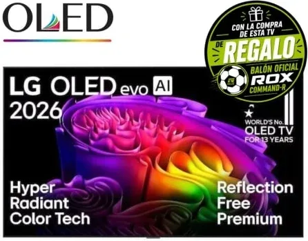 Televisor LG OLED Evo AI G6 OLED55G68LW 55"/ Ultra HD 4K/ Smart TV/ WiFi