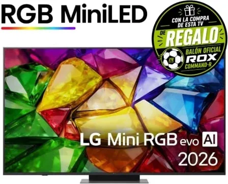 Televisor LG Mini RGB evo AI MRGB86 65MRGB86B6A 65"/ Ultra HD 4K/ Smart TV/ WiFi