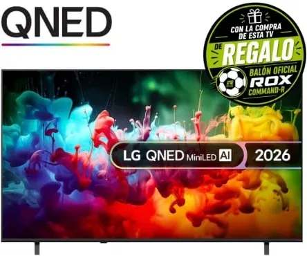 Televisor LG QNED MiniLED AI QNED72 75QNED72B6A 75"/ Ultra HD 4K/ Smart TV/ WiFi
