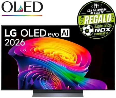 Televisor LG OLED evo AI C6 OLED48C66LB 48"/ Ultra HD 4K/ Smart TV/ WiFi