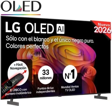 Televisor LG OLED AI B6 OLED77B6ELC 77"/ Ultra HD 4K/ Smart TV/ WiFi