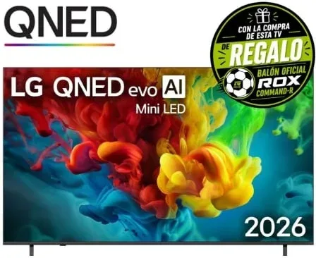 Televisor LG QNED evo AI QNED83B Mini LED 85QNED83B6A 85"/ Ultra HD 4K/ Smart TV/ WiFi