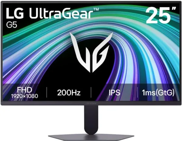 Monitor Lg Ultragear 25G523B-B 24,4" Fullhd 200Hz IPS 1Ms Freesync G-Sync Hdr10 Gaming