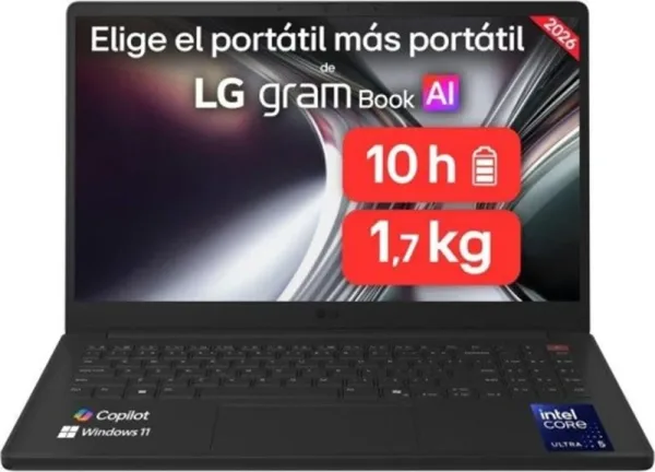 Portatil lg gram book 15u50u - g.aa55bn u5 - 115u -  16gb -  SSD 512gb -  15 pulgadas FHD -  w11h
