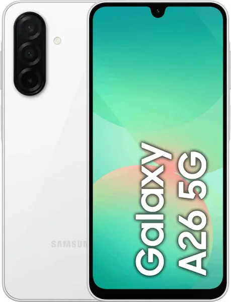 Smartphone Samsung Galaxy A26 8GB/ 256GB/ 6.7"/ 5G/ Blanco
