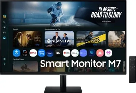 Smart Monitor Samsung M7 S32FM702UU 32"/ 4K/ Multimedia/ Smart TV/ Negro