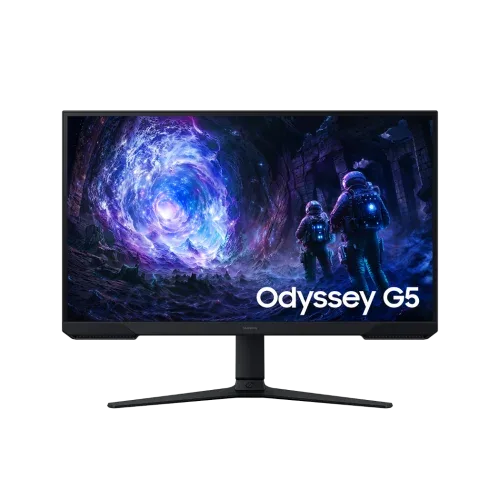Monitor Gaming Samsung Odyssey G5 G51F S27FG510EU 27"/ QHD/ 1ms/ 180Hz/ VA/ Regulable en altura/ Negro