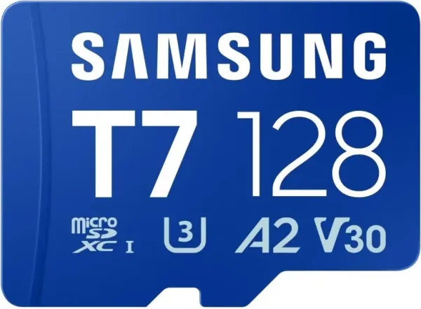 Samsung Micro SDXC T7 128GB clase10 U3 V30 A2