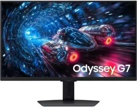 Monitor Gaming Samsung Odyssey G7 G70F S27FG702EU 27"/ 4K/ 1ms/ 360Hz/ IPS/ Regulable en altura/ Negro