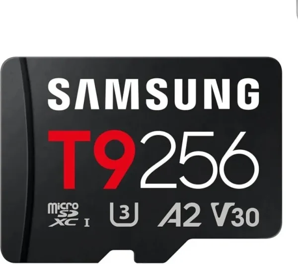 Samsung Micro SDXC T9 USD Reader 256GB Cl10 V30