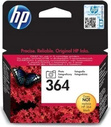 Cartucho de Tinta Original HP nº364/ Negro Fotográfico