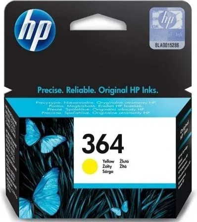 Cartucho de Tinta Original HP nº364/ Amarillo