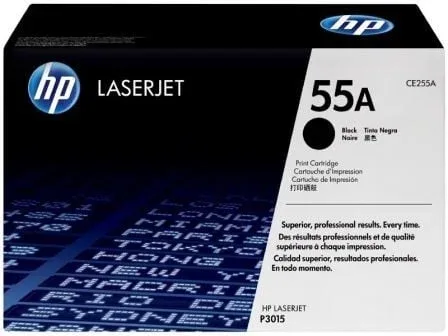 Toner hp 55a ce255a negro 6000 paginas ce526a -  ce528a