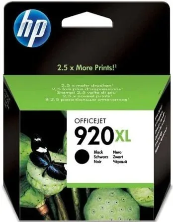 Cartucho de Tinta Original HP nº920 XL Alta Capacidad/ Negro