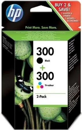 Cartucho de Tinta Original HP nº300 Multipack/ Negro/ Tricolor