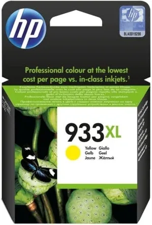 Cartucho de Tinta Original HP nº933 XL Alta Capacidad/ Amarillo