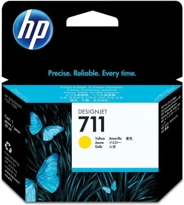 Cartucho de Tinta Original HP nº711/ Amarillo
