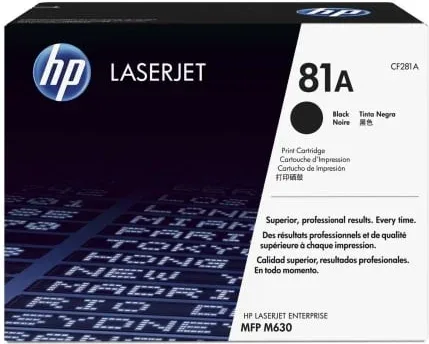 Tóner Original HP nº81A/ Negro